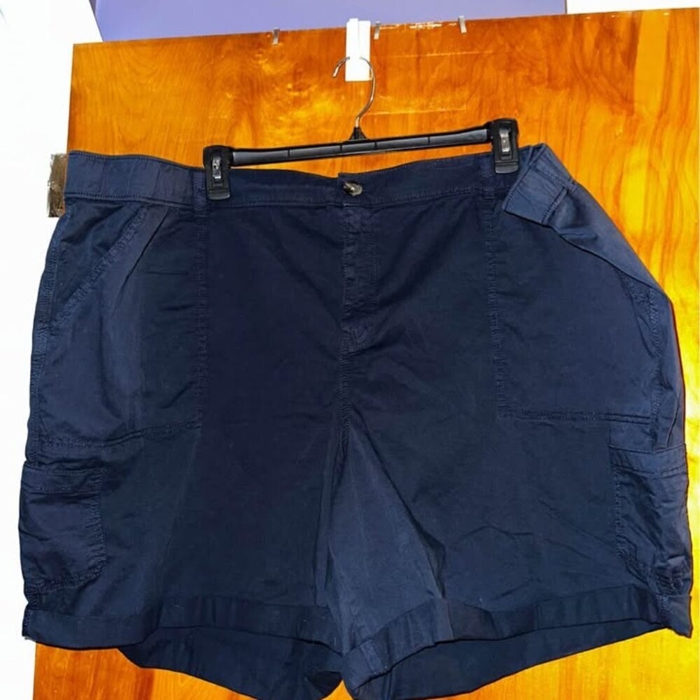 Women's plus size Sonoma lot‎ of 2 pair Bermuda Shorts - size 30 NEW